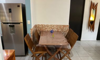 Hermoso Depto.en Residential Alborada de 2 Recamaras , planta bajas en entorno natural, con alberca y estacionamiento