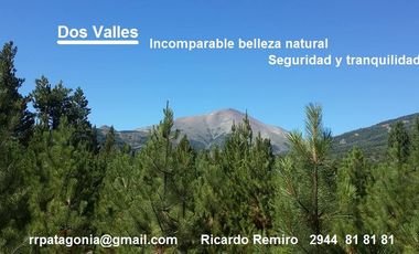 HERMOSO LOTE en DOS VALLES