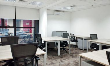 Private office space for 3 persons in Regus Apple One Equicom Tower