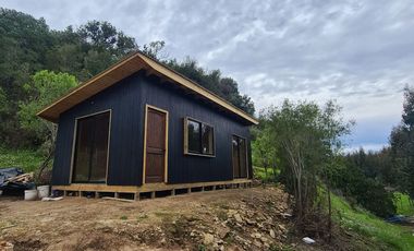 Casa de 33m2 autosustentable en parcela a 20 minutos de Rapel de Navidad