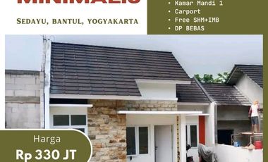 40 Menit YIA, Bale Sedayu, Rumah Sederhana