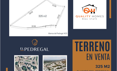 VENTA DE TTERRENO EN PRIVADA ZONA DIAMANTE PRIVADAS PEDREGALES