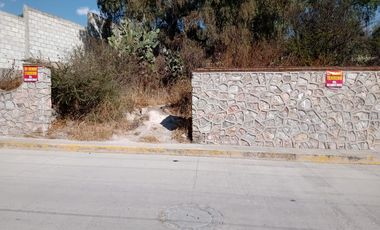 Terreno en venta en el Barrio Conejos, Municipio de Atotonilco, Hidalgo