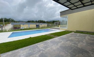 ESPECTACULAR CASA CAMPESTRE IBAGUÉ PISCINA PRIVADA EN VENTA (1 SOLO NIVEL)(NUEVA)
