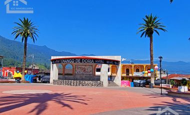HERMOSO TERRENO CON UNA CASCADA.  EN TENANGO DE DORIA