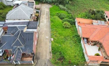 Excelente inversión, dos lotes en venta juntos, 224m2 cada uno, cerca al centro de Azogues.