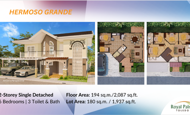Pre-selling – 6 Bedrooms House in Royal Palms Toledo