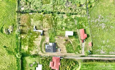 Se venden dos casas en sitio de 9.264m2, sector rural de Rauco, Curicó