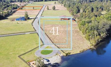 PARCELA  PUERTO VARAS EN LOTEO CON  BORDE RÍO EN VENTA