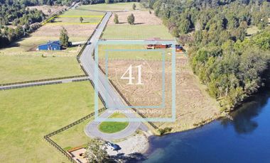 PARCELA  PUERTO VARAS EN LOTEO CON  BORDE RÍO EN VENTA