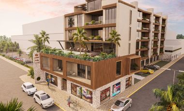 Departamento enCozumel en venta de 2 recamaras con vista al mar