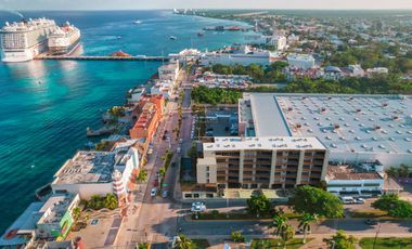 Departamento enCozumel en venta de 2 recamaras con vista al mar