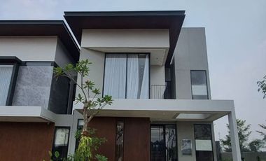 Rumah Modern ada Rooftop Type Oakwood Shila at Sawangan