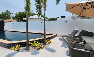 Absolutely! This beautiful villa brand new is the perfect choice Pool villa 350m. to the sea 5,500,000 baht