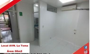 SE ARRIENDA CONSULTORIO MEDICO - LOCAL COMERCIAL - AVN LA TOMA NEIVA (H)