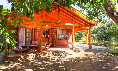 Leon Propiedades vende casa en sitio, en Av. Ambrosio O’Higgins, Curacavi.