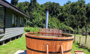 Arriendo casa diario, camino Villarrica- Pucón con tinaja Privada