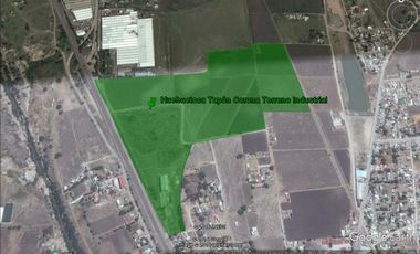 Aproveche TERRENO INDUSTRIAL 175.000 M2 PLANO CON VÍA FÉRREA, FIBRA ÓPTICA, GAS NATURAL ESCRITURADO