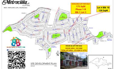 276 Sqm Lot Area, 7 BR, 3 T&B, 3 toilets, 2 carpark - RUSH Sale Metrovilla Valenzuela City