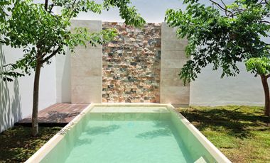Casa en venta en Merida,Yucatan en Santa Gertrudis Copo CERCA PLAZA LA ISLA