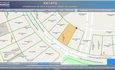 Terreno Comercial en renta en Centro Sur Querétaro