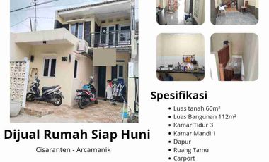 Rumah dijual di Arcamanik Endah, Cisaranten Endah, Arcamanik, Kota Bandung, Jawa Barat