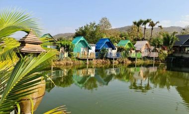 Resort for sale, 7 rai, 11 million baht, Ban Thung Yao, Sri Bua Ban Subdistrict, Mueang District, Lamphun.