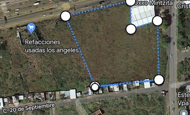 TERRENO EN RENTA EN EL CRUCERO A COINTZIO