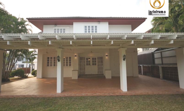 For Rent Ladawan Village, Corner unit with nice garden, Srinakarin Road, Samutprakan.