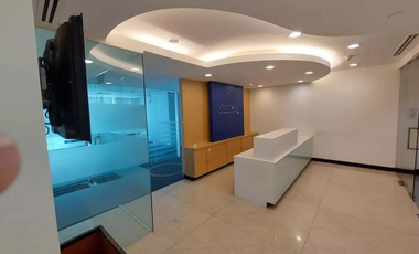 Fitted Office Space Lease Rent BGC Taguig City 579 sqm