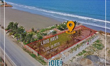Terreno frente al mar en venta, Crucita, Manabi, Ecuador