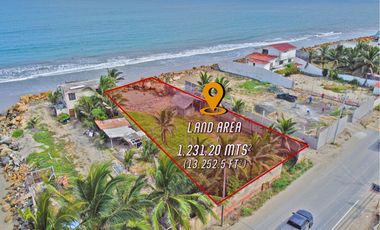 Terreno frente al mar en venta, Crucita, Manabi, Ecuador