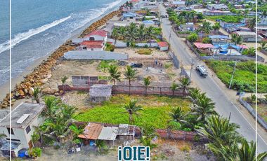 Terreno frente al mar en venta, Crucita, Manabi, Ecuador