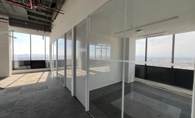 OFICINA ACONDIONADA UN PISO EN RENTA 452 M2 TORRE OMEGA CENTRO MAYOR ZAVALETA