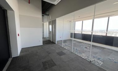 OFICINA ACONDIONADA UN PISO EN RENTA 452 M2 TORRE OMEGA CENTRO MAYOR ZAVALETA