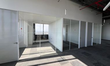 OFICINA ACONDIONADA UN PISO EN RENTA 452 M2 TORRE OMEGA CENTRO MAYOR ZAVALETA