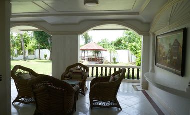 Rush Sale: 7=bedroom furnished  house with a big garden, for sale in a resort subdivision - Mactan, Cebu