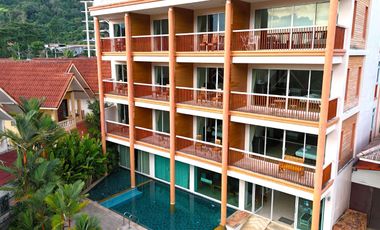 Charming 12-Room Hotel Boasting Mesmerizing Mountain Views for Sale in the Heart of Ao Nang, Krabi.