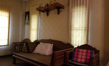 Single house in Mooban Supawan with 3 bedrooms, 3 bathrooms, 180 sq m., same entrance The Mall Bang Khae