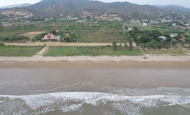 @En Venta Lote de Terreno Al Pie del Mar Puerto Lopez Manabí Ecuador