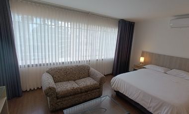 ALQUILO DEPARTAMENTO AMOBLADO Y EQUIPADO A CUADRAS DEL CENTRO EMPRESARIAL REAL SAN ISIDRO