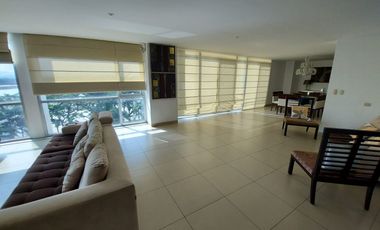 Samborondon, Renta Departamento 3 Dorm con Vista Al Rio Amoblado