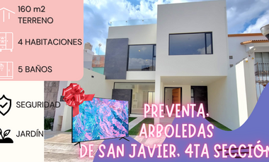 Casa en Venta Pachuca Arboledas de San Javier, 4 Recámaras, Roof, Doble Filtro