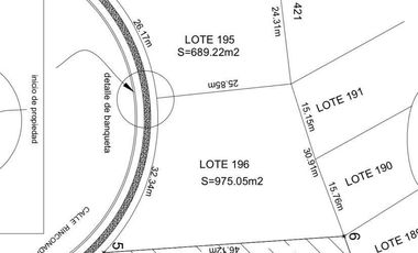 Excelente Terreno en Venta, El Palomar