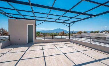 CASAS EN CHAPALA JALISCO, CONSTRUIDAS EN UNA SOLA PLANTA, CON ROOF GARDEN Y VISTA HACIA LA LAGUNA!