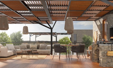 CASAS EN CHAPALA JALISCO, CONSTRUIDAS EN UNA SOLA PLANTA, CON ROOF GARDEN Y VISTA HACIA LA LAGUNA!