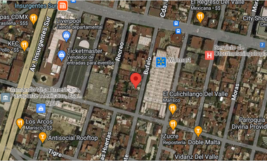 Casa En Venta en c. Búfalo col. Del Valle Sur, Alcaldía Benito Juárez. CDMX.                                                            CVMS.