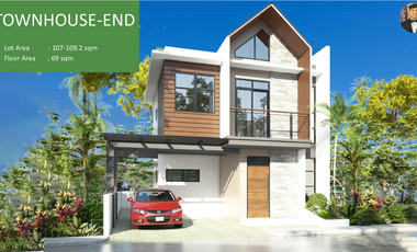 For Sale: Preselling Townhouse End (2-Storey) House at Danarra South Minglanilla