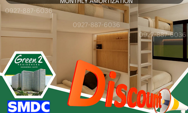 Green 2 Residences Pre-selling condo tower 2 and 3 Rent to Own Tower 1 FEW UNITS LEFT HURRY UP