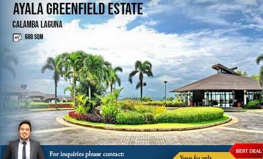 Lot for Sale in Ayala Greenfield Estate at Calamba Laguna